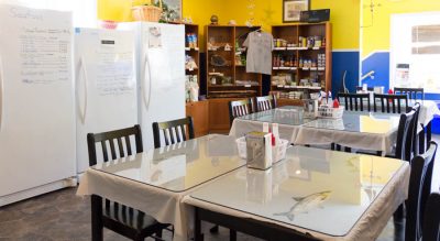 Out of the Blue Fish Market and restaurant Bayfield Ontario